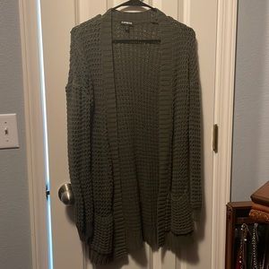 Express textured cardigan sz xs